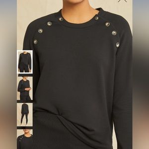 August luxe fleece top